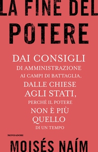 La fine del potere - Librerie.coop