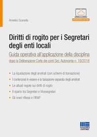 Diritti di rogito per i segretari degli enti locali - Librerie.coop