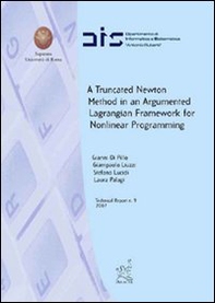 A truncated newton method in an argumented lagrangian framework for nonlinear programming - Librerie.coop
