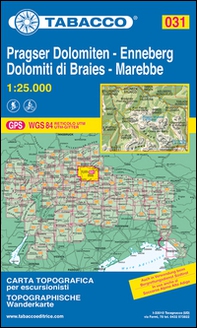 Dolomiti di Braies. Marebbe 1:25.000 - Librerie.coop