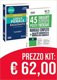 Kit concorso 45 dirigenti istituto penitenziario 2020: Manuale Completo + Quiz per La preparazione al concorso-Codice penale ragionato - Librerie.coop Kit concorso 45 dirigenti istituto penitenziario 2020: Manuale Completo + Quiz per La preparazione al concorso-Codice penale ragionato - Librerie.coop