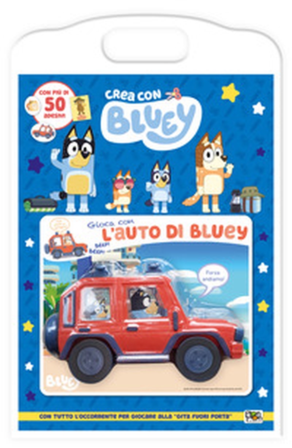 Gioca con l'auto di Bluey. Crea con Bluey - Librerie.coop Gioca con l'auto di Bluey. Crea con Bluey - Librerie.coop
