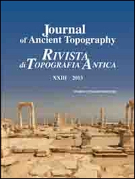 Journal of ancient topography-Rivista di topografia antica - Librerie.coop Journal of ancient topography-Rivista di topografia antica - Librerie.coop