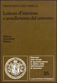 Lesione d'interesse e annullamento del contratto - Librerie.coop