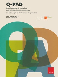 Q-pad. Questionario per la valutazione della psicopatologia in adolescenza - Librerie.coop