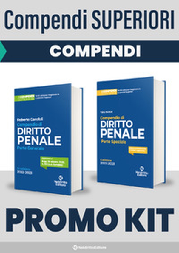 Compendio superiore di diritto penale. Parte generale-Compendio superiore di diritto penale. Parte speciale. Kit - Librerie.coop Compendio superiore di diritto penale. Parte generale-Compendio superiore di diritto penale. Parte speciale. Kit - Librerie.coop