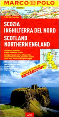 Scozia, Inghilterra del Nord 1:300.000 - Librerie.coop
