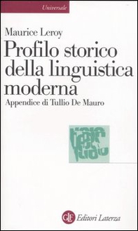 Profilo storico della linguistica moderna - Librerie.coop