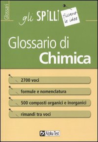 Glossario di chimica - Librerie.coop