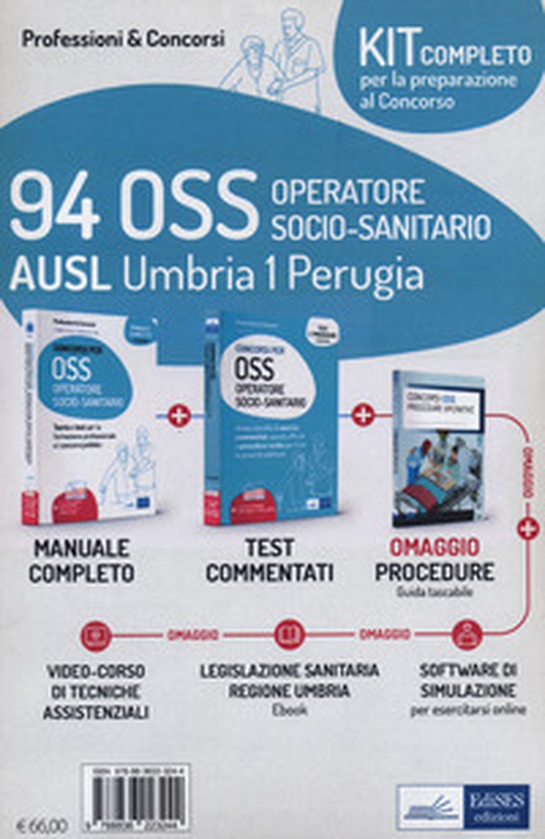 Kit concorso 94 OSS AUSL Umbria 1 Perugia - Librerie.coop Kit concorso 94 OSS AUSL Umbria 1 Perugia - Librerie.coop