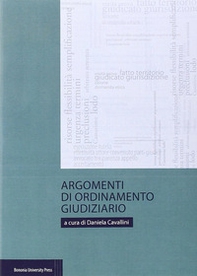 Argomenti di ordinamento giudiziario - Librerie.coop