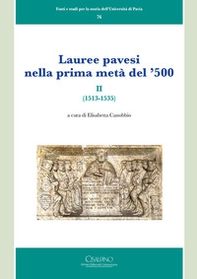 Lauree pavesi nella prima metà del '500 - Librerie.coop
