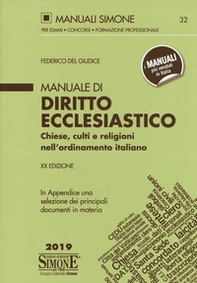 Manuale di diritto ecclesiastico. Chiese, culti e religioni nell'ordinamento italiano - Librerie.coop