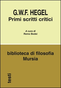 Primi scritti critici - Librerie.coop Primi scritti critici - Librerie.coop