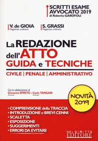 La redazione dell'atto. Guida e tecniche. Civile-Penale-Amministrativo - Librerie.coop La redazione dell'atto. Guida e tecniche. Civile-Penale-Amministrativo - Librerie.coop
