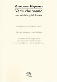 Versi che vanno - Librerie.coop