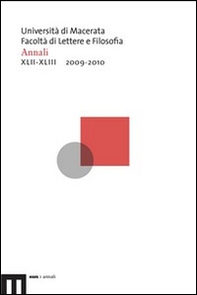 Annali della Facoltà di scienze della formazione dell'Università di Macerata (2009-2010) vol. 42-43 - Librerie.coop