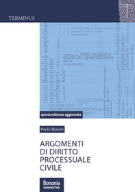 Argomenti di diritto processuale civile - Librerie.coop