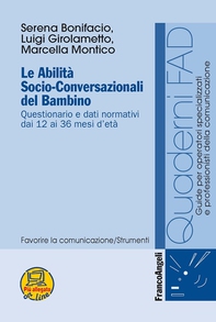 Le abilità socio-conversazionali del bambino - Librerie.coop Le abilità socio-conversazionali del bambino - Librerie.coop