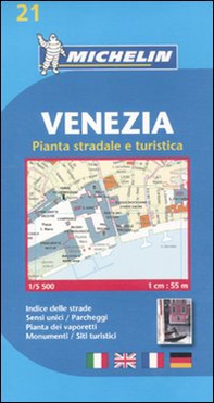 Venezia. Pianta stradale e turistica. 1:5.500 - Librerie.coop