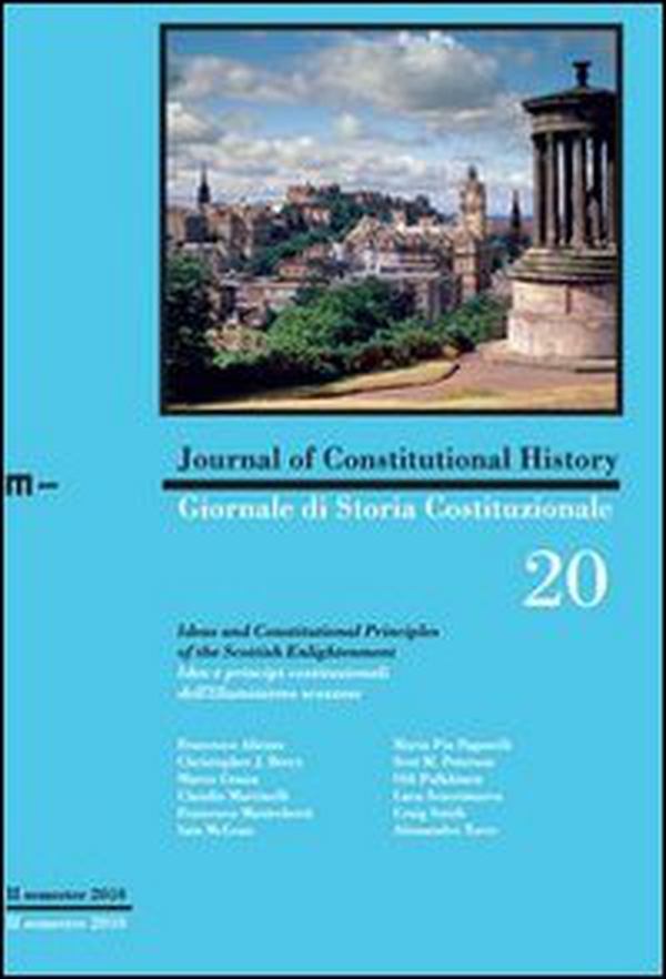 Giornale di storia costituzionale - Vol. 20 - Librerie.coop Giornale di storia costituzionale - Vol. 20 - Librerie.coop