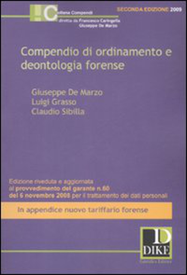 Compendio di ordinamento e deontologia forense - Librerie.coop Compendio di ordinamento e deontologia forense - Librerie.coop