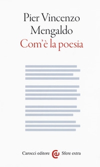 Com'è la poesia - Librerie.coop