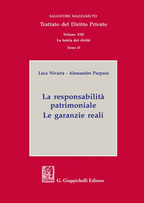 La responsabilità patrimoniale. Le garanzie reali - Librerie.coop La responsabilità patrimoniale. Le garanzie reali - Librerie.coop