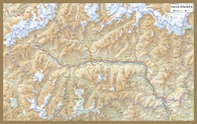 Valle d'Aosta. Carta stradale della regione (carta plastificata 60x40) - Librerie.coop