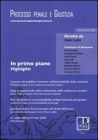 Processo penale e giustizia - Vol. 6 - Librerie.coop
