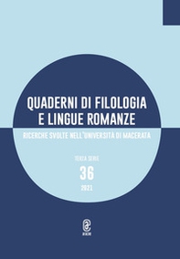 Quaderni di filologia e lingue romanze. Ricerche svolte nell'Università di Macerata - Librerie.coop