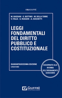 Leggi fondamentali del diritto pubblico e costituzionale - Librerie.coop