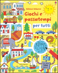 Giochi e passatempi per tutti. Con adesivi - Librerie.coop
