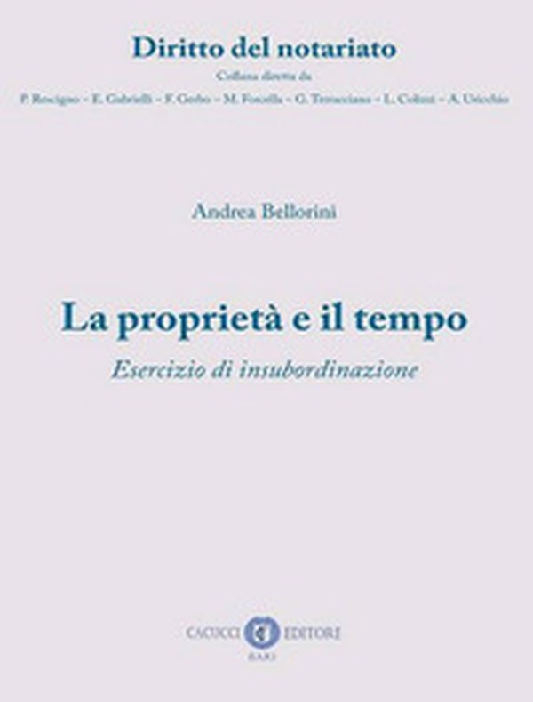 La proprietà e il tempo. Esercizio di insubordinazione - Librerie.coop La proprietà e il tempo. Esercizio di insubordinazione - Librerie.coop