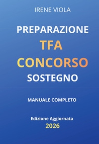 Preparazione TFA Concorso sostegno manuale completo edizione aggiornata 2026 - Librerie.coop