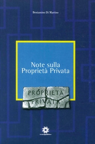 Note sulla proprietà privata - Librerie.coop
