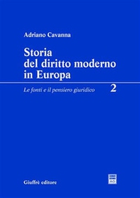 Storia del diritto moderno in Europa - Librerie.coop