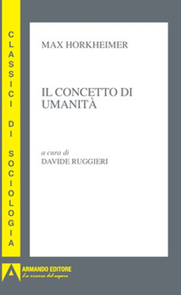 Il concetto di umanità - Librerie.coop Il concetto di umanità - Librerie.coop