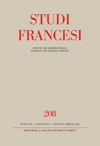 Studi francesi - Vol. 208 - Librerie.coop