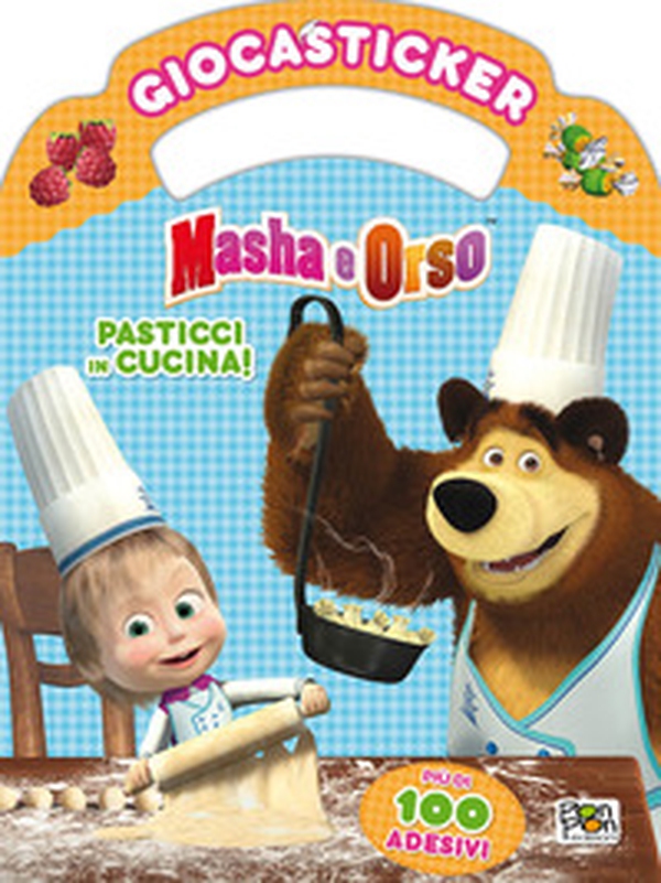 Pasticci in cucina. Masha e Orso. Giocasticker - Librerie.coop Pasticci in cucina. Masha e Orso. Giocasticker - Librerie.coop