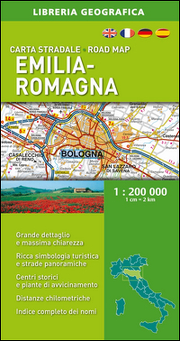 Emilia Romagna 1:200.000 - Librerie.coop Emilia Romagna 1:200.000 - Librerie.coop