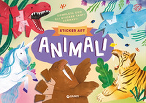 Animali sticker art - Librerie.coop Animali sticker art - Librerie.coop