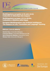 Multilinguisme européen et IA entre droit, traduction et didactique des langues. Ediz. italiana, francese e inglese - Librerie.coop