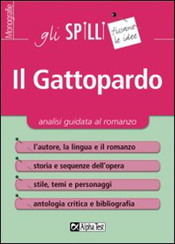 Il Gattopardo. Analisi guidata al romanzo - Librerie.coop Il Gattopardo. Analisi guidata al romanzo - Librerie.coop