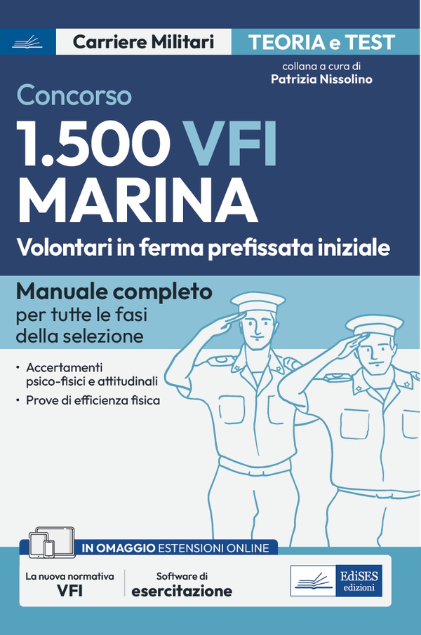 Concorso 1500 VFI Marina militare - Volontari in ferma prefissata iniziale - Librerie.coop Concorso 1500 VFI Marina militare - Volontari in ferma prefissata iniziale - Librerie.coop