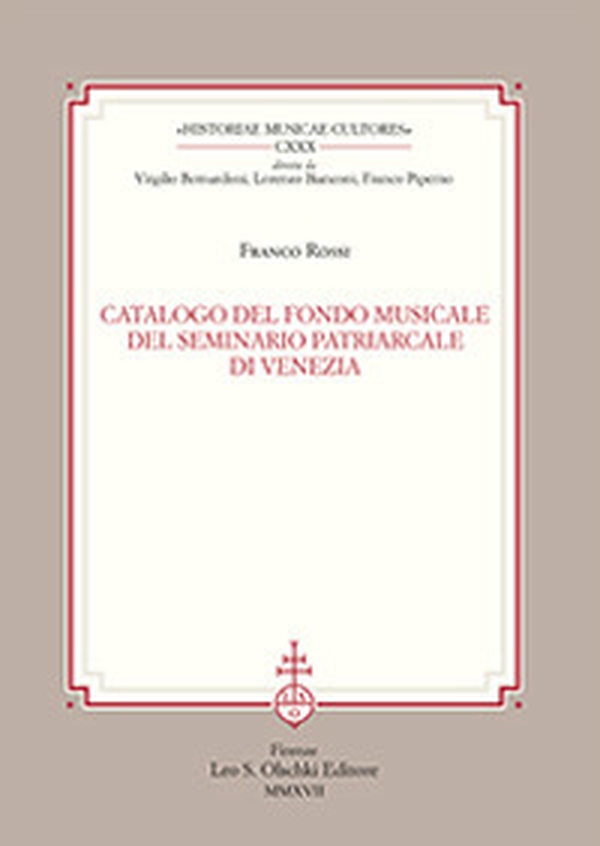 Catalogo del fondo musicale del Seminario Patriarcale di Venezia - Librerie.coop Catalogo del fondo musicale del Seminario Patriarcale di Venezia - Librerie.coop