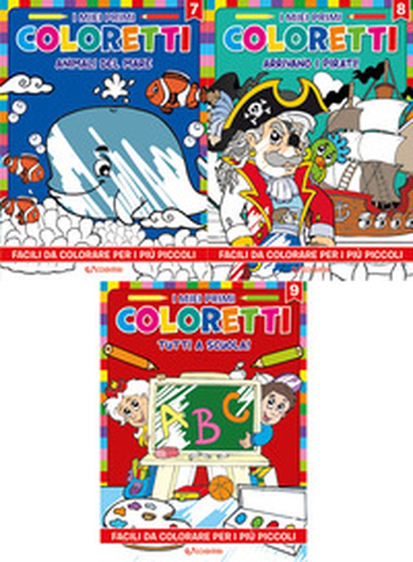 I miei primi coloretti - Vol. 7-9 - Librerie.coop I miei primi coloretti - Vol. 7-9 - Librerie.coop
