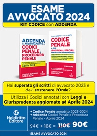 Codice penale annotato con la giurisprudenza 2023 + Addenda codice penale e procedura penale annotato 2024 - Librerie.coop