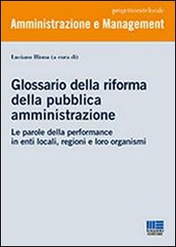 Glossario della riforma della pubblica amministrazione - Librerie.coop