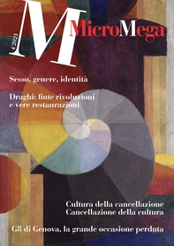 MicroMega 4/2021 - Librerie.coop MicroMega 4/2021 - Librerie.coop